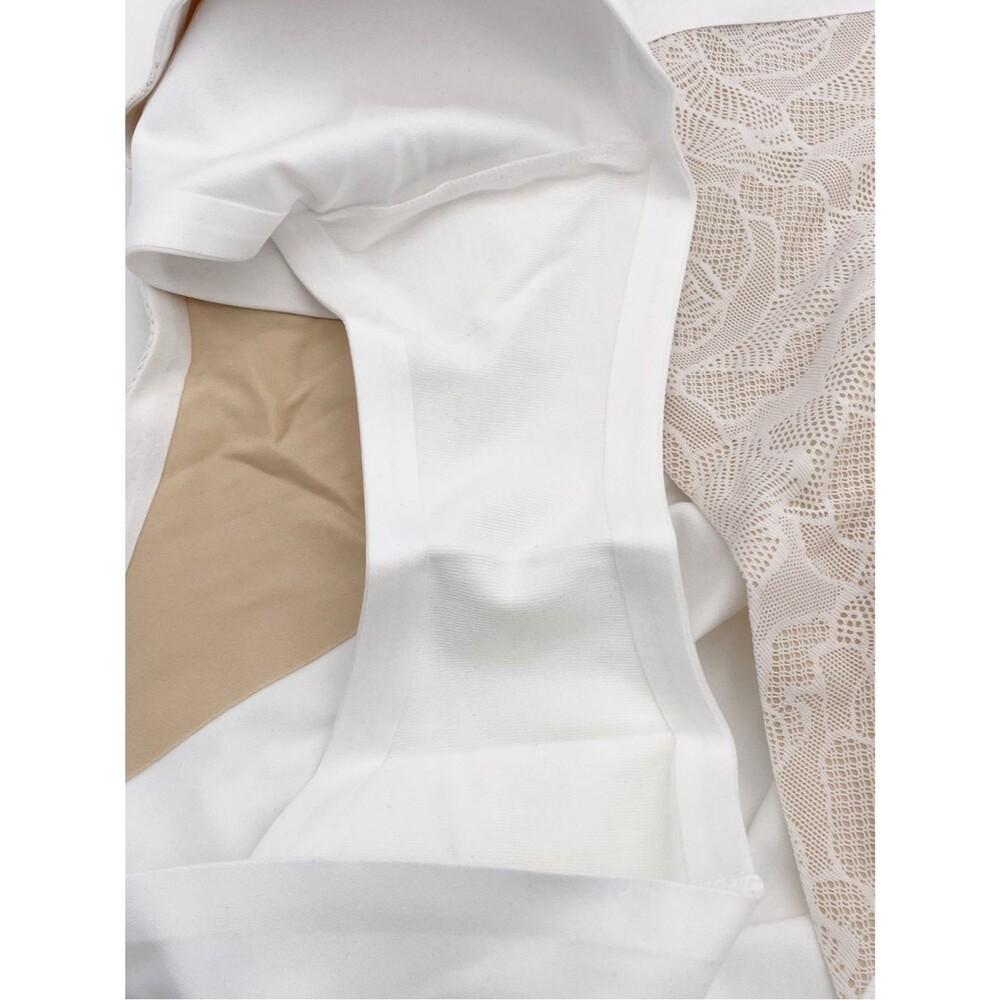 NWT Honeylove CrossOver Lace Brief Shaping Underwear White Size Large Set of 3 - Picture 11 of 14